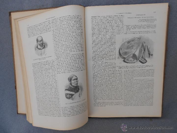Libros antiguos: LAS RAZAS HUMANAS. TOMO II - Foto 4
