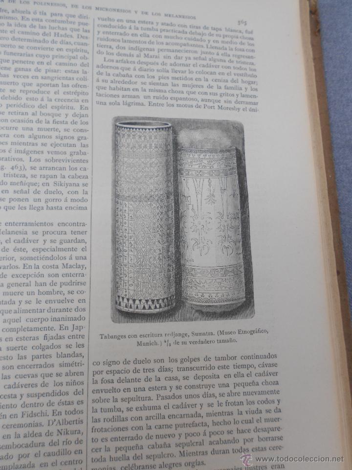 Libros antiguos: LAS RAZAS HUMANAS. TOMO I - Foto 7