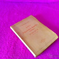 Libros antiguos: ASSAIGS DE PALEONTOLOGIA LINGUISTICA CATALANA, JOAQUIM CASAS CARBO 1939. Lote 46627479