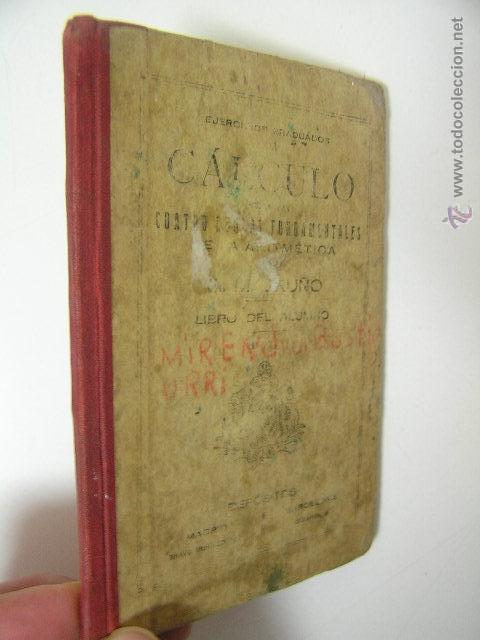 Libri antichi: ejercicios graduados de calculo,s/f,bru&ntilde;o,ref bs32