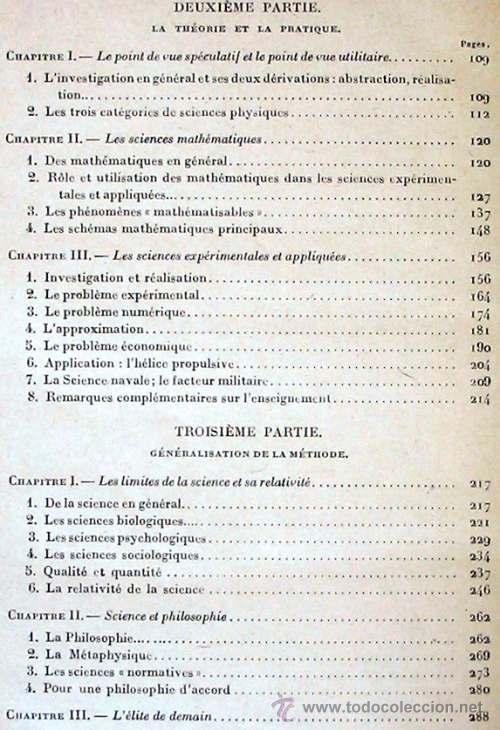 Libros antiguos: M&Eacute;THODE G&Eacute;N&Eacute;RALE DES SCIENCES PURES ET APPLIQU&Eacute;ES - ANDR&Eacute; LAMOUCHE - VER INDICE - Foto 4