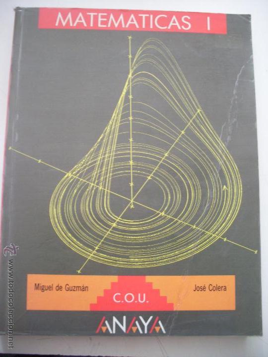 Libros antiguos: MATEMATICAS 1 C.O.U.  19994-1995 - Foto 1