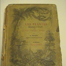 Libros antiguos: LES PLANTES MEDICINALES ET USUELLES. H. RODIN. PARIS. 1875.SOCIETE BOTANIQUE DE FRANCE.