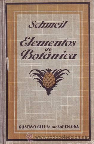 Libros antiguos: SCHMEIL, OTTO: ELEMENTOS DE BOTANICA. 1926 - Foto 1