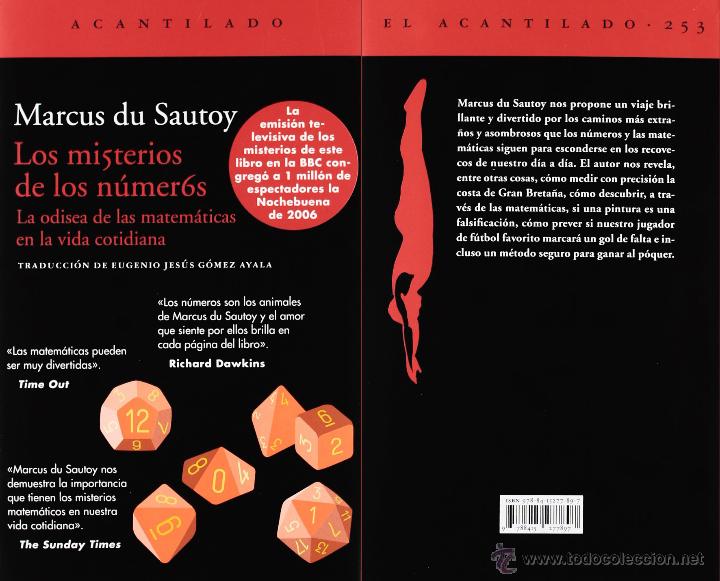 Matemáticas marcus du sautoy. los misterios de Vendido