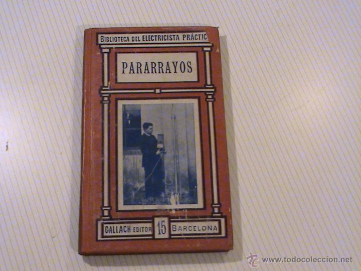 Libros antiguos: Pararrayos y limitadores. (a: Ricardo Caro y Anchia) - Foto 1