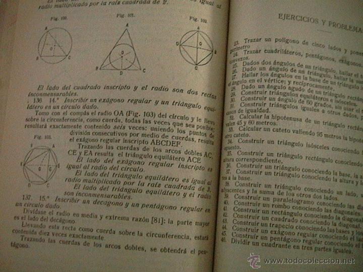 Libros antiguos: Elementos pr&aacute;cticos de aritm&eacute;tica y geometr&iacute;a Atanasio Lasala Mart&iacute;nez - Foto 4