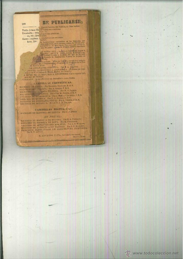 Libros antiguos: NOCIONES DE BOT&Aacute;NICA. J. D. Hooker - Foto 2