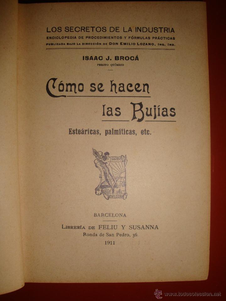 Libros antiguos: COMO SE HACEN LAS BUJIAS - Foto 2