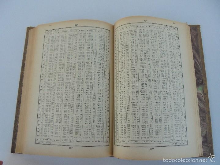 Libros antiguos: TABLAS DE LOGARITMOS TRIGONOMETRIAS Y DE CALCULOS DE INTERES. EUSEBIO SANCHEZ RAMOS. 1926. - Foto 19