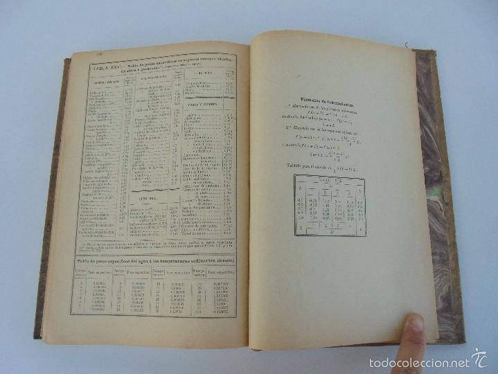 Libros antiguos: TABLAS DE LOGARITMOS TRIGONOMETRIAS Y DE CALCULOS DE INTERES. EUSEBIO SANCHEZ RAMOS. 1926. - Foto 22