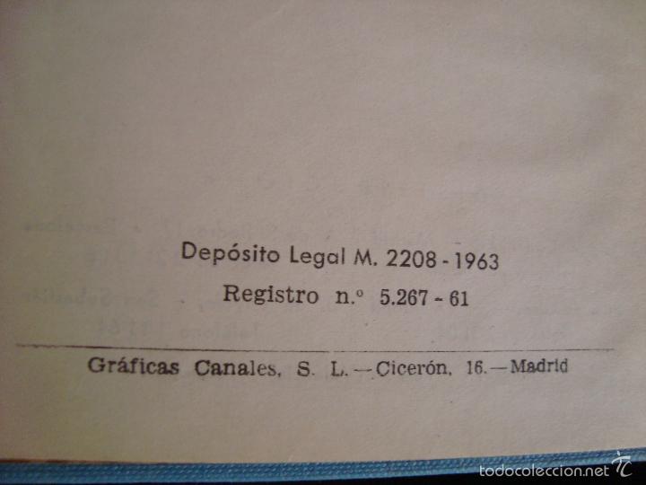 Libros antiguos: NOCIONES DE ALGEBRA. EDICIONES BRU&Ntilde;O. TAPA DURA. - Foto 3