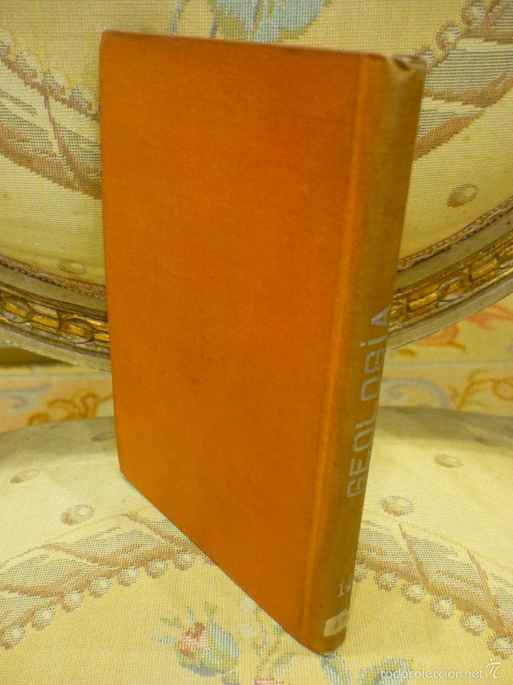 Libros antiguos: GEOLOG&Iacute;A, DE JOSE MACPHERSON. MANUALES SOLER N&ordm; XIV. - Foto 2
