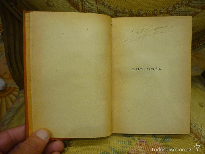 Libros antiguos: GEOLOG&Iacute;A, DE JOSE MACPHERSON. MANUALES SOLER N&ordm; XIV. - Foto 3