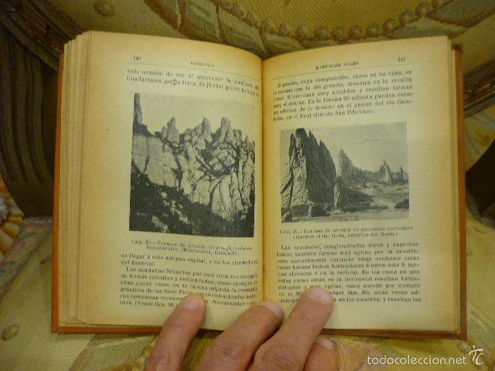 Libros antiguos: GEOLOG&Iacute;A, DE JOSE MACPHERSON. MANUALES SOLER N&ordm; XIV. - Foto 7