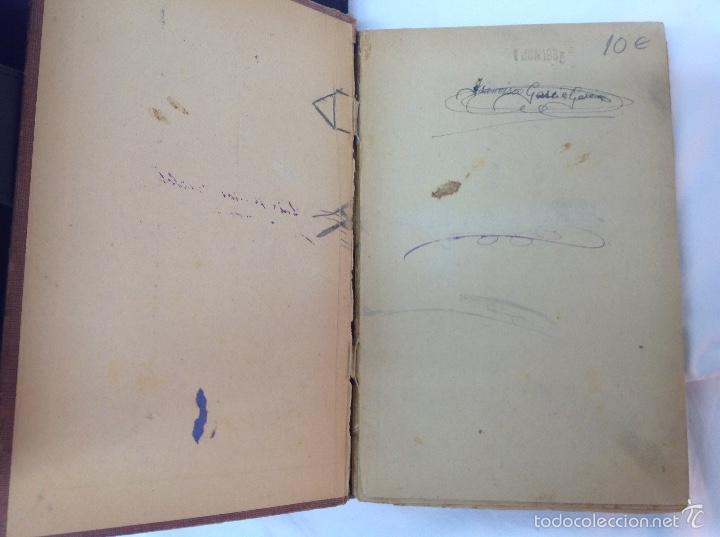 Libros antiguos: TRIGONOMETR&Iacute;A RECTIL&Iacute;NEA Y ESF&Eacute;RICA.1908 - Foto 3