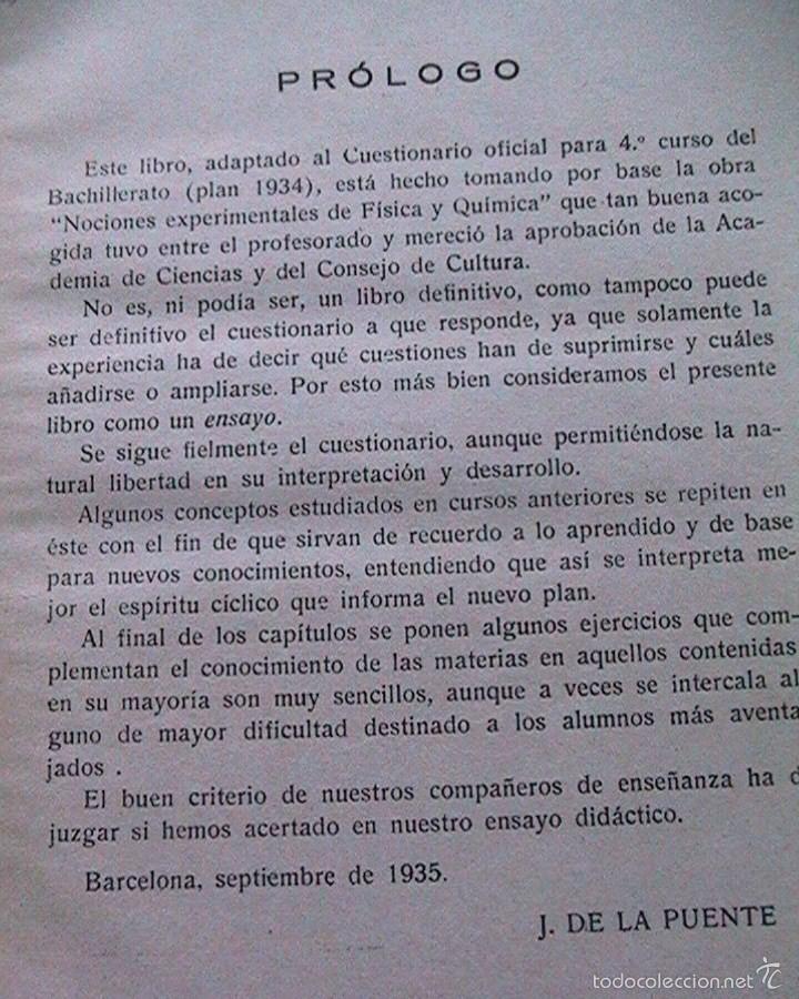 Libros antiguos: libro antiguo bachillerato 1935 - Foto 3