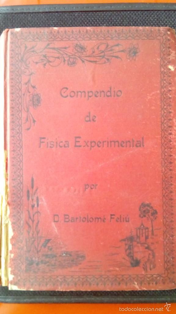 Libros antiguos: Compendio de fisica experimental - Foto 1