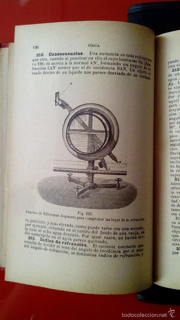 Libros antiguos: Compendio de fisica experimental - Foto 3