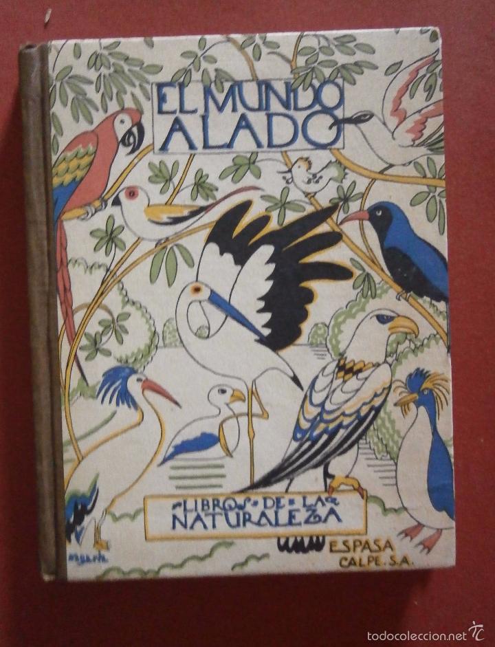 Libros antiguos: El mundo alado.  Angel Cabrera - Foto 1