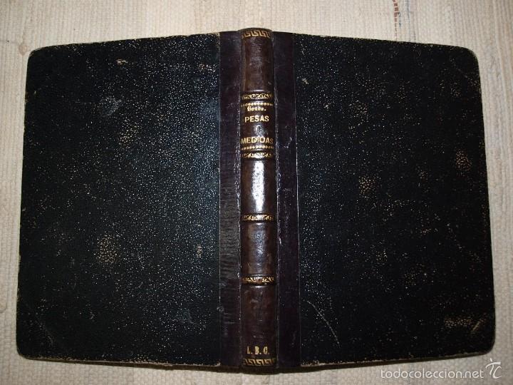 Antiquarische B&uuml;cher: Libro Manual de las Pesas y Medidas Antiguas. Madrid 1841.