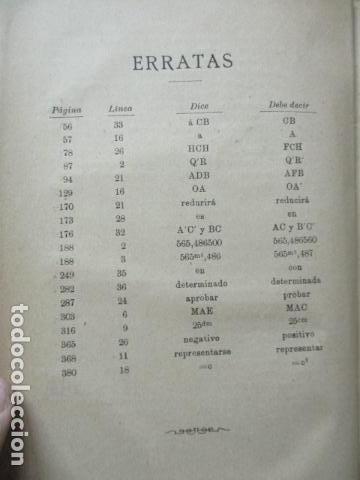 Libros antiguos: GEOMETRÍA ELEMENTAL Y TRIGONOMETRÍA RECTILINEA. POR ENRIQUE GIMÉNEZ DE CASTRO, 1893 - Foto 17 - 63462876