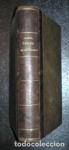 Libros antiguos: SCHRON, L.: TABLES DE LOGARITMES A SEPT DECIMALES. Tablas de logaritmos. 1908 - Foto 1