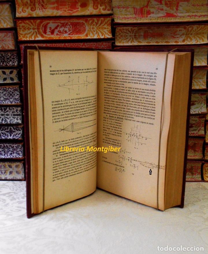 Libros antiguos: OPTICA APLICADA  .  Autor :  Ma&ntilde;as y Bonvi, Jos&eacute; - Foto 5