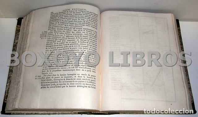 Libros antiguos: Cours complet DOptique, traduit de langlois de Robert Smith. 1767 - Foto 4