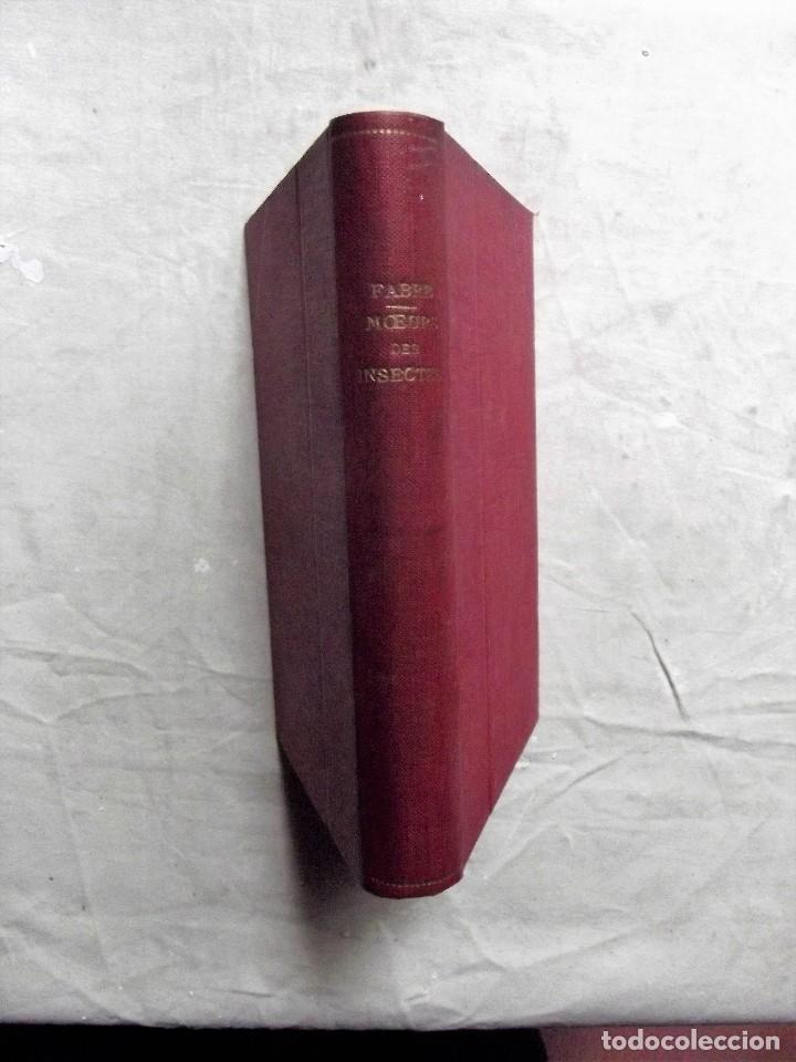 Libros antiguos: MOEURS DES INSECTES J.H. FABRE - Foto 1