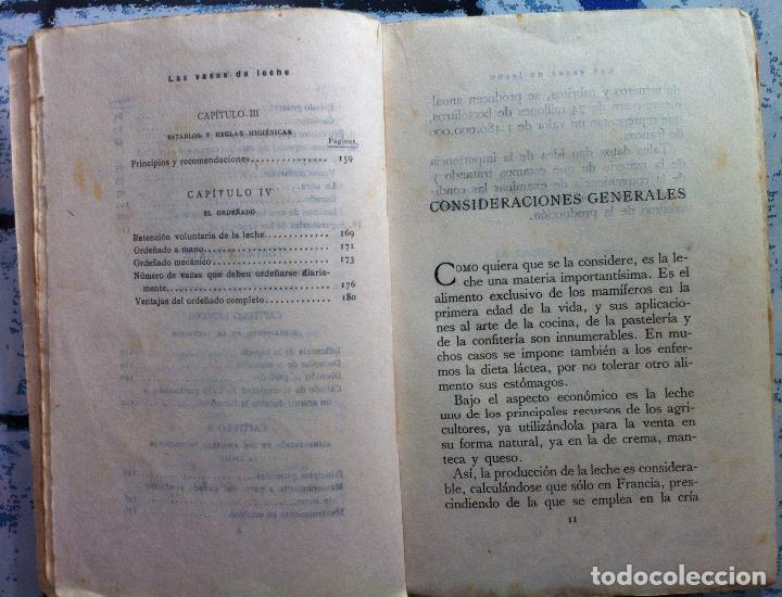 Libros antiguos: Cornevin. Las vacas de Leche. 1922 - Foto 4