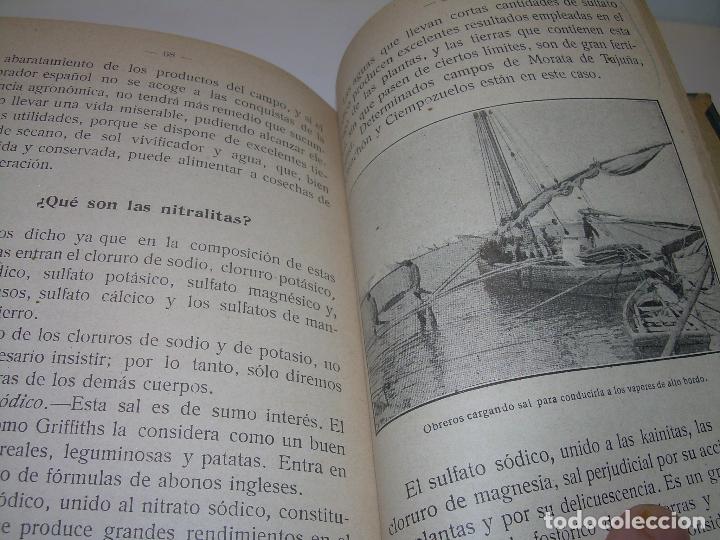 Libros antiguos: LIBRO A&Ntilde;O...1.920...EL CULTIVO DE LAS TIERRAS. - Foto 13