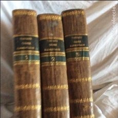 Libros antiguos: THENARD CHIMIE ELEMENTAIRE THEORIQUE ET PRATIQUE, L.J. THENARD T1 T2 T3 1817