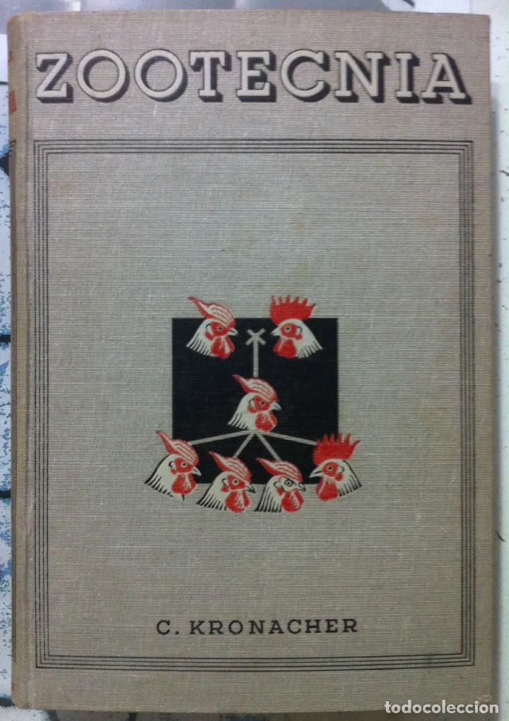 Libros antiguos: Kronacher. Elementos de zoot&eacute;cnia. 1937 - Foto 1