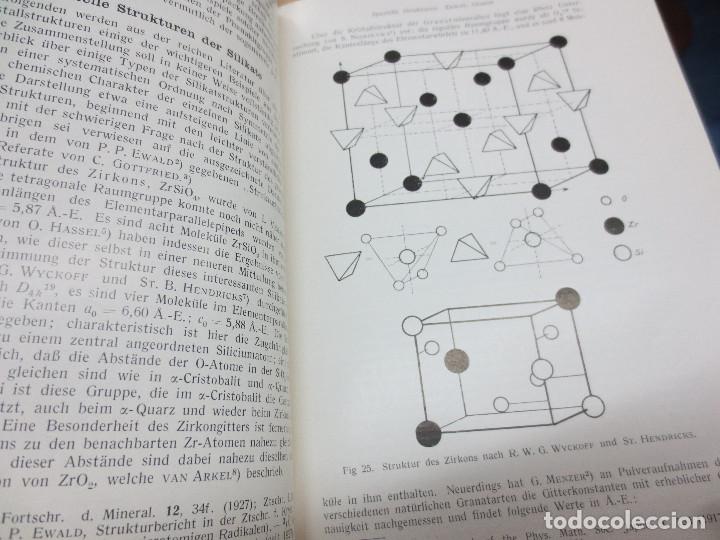 Libros antiguos: PHYSIKALISCHE CHENIE DER SILIKATE WILHELM EITEL  LEIPZIG A&Ntilde;O 1929 - Foto 6