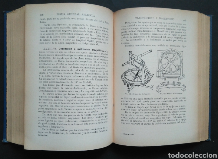 Libros antiguos: Fisica General aplicada, 1934- ed. Ramon Sopena. - Foto 5
