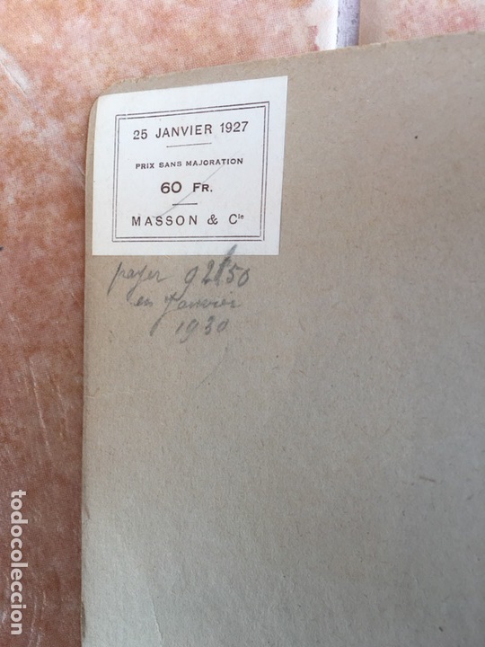 Libros antiguos: Zoologie R&eacute;my Perrier - Foto 4