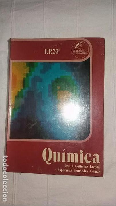 Libri antichi: Libro de Qu&iacute;mica Formaci&oacute;n Profedional