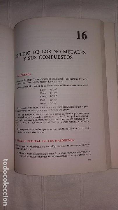 Libros antiguos: Libro de Qu&iacute;mica Formaci&oacute;n Profedional - Foto 3