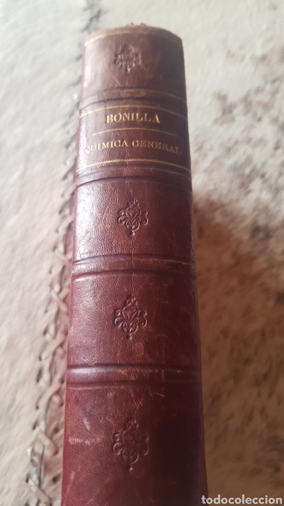 Libros antiguos: Tratado elemental de Qu&iacute;mica General y descriptiva Bonilla - Foto 3