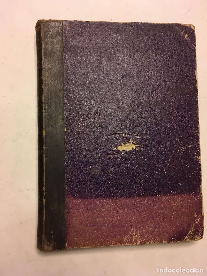 Libri antichi: Tratado de mec&aacute;nica y f&iacute;sica elemental 1896.