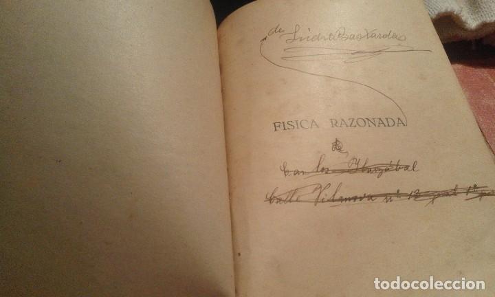 Libros antiguos: F&iacute;sica - Juan Mir Pe&ntilde;a - 1925 - Foto 4