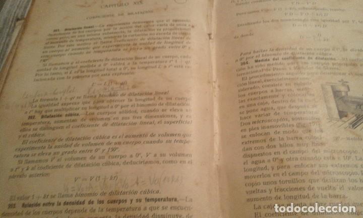 Libros antiguos: F&iacute;sica - Juan Mir Pe&ntilde;a - 1925 - Foto 11