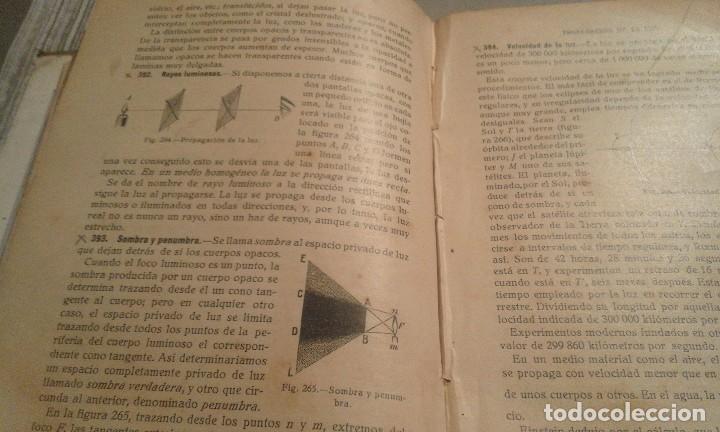 Libros antiguos: F&iacute;sica - Juan Mir Pe&ntilde;a - 1925 - Foto 12