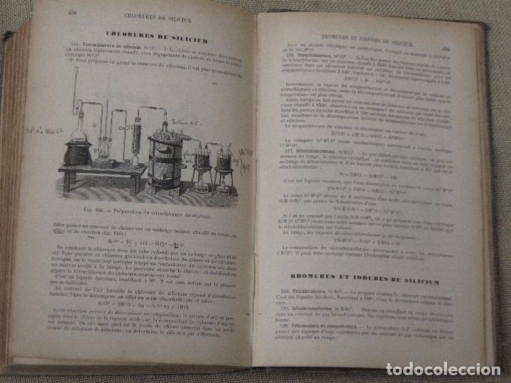 Libros antiguos: CHIMIE GENERALE METALLOIDES. PARIS 1911. - Foto 4