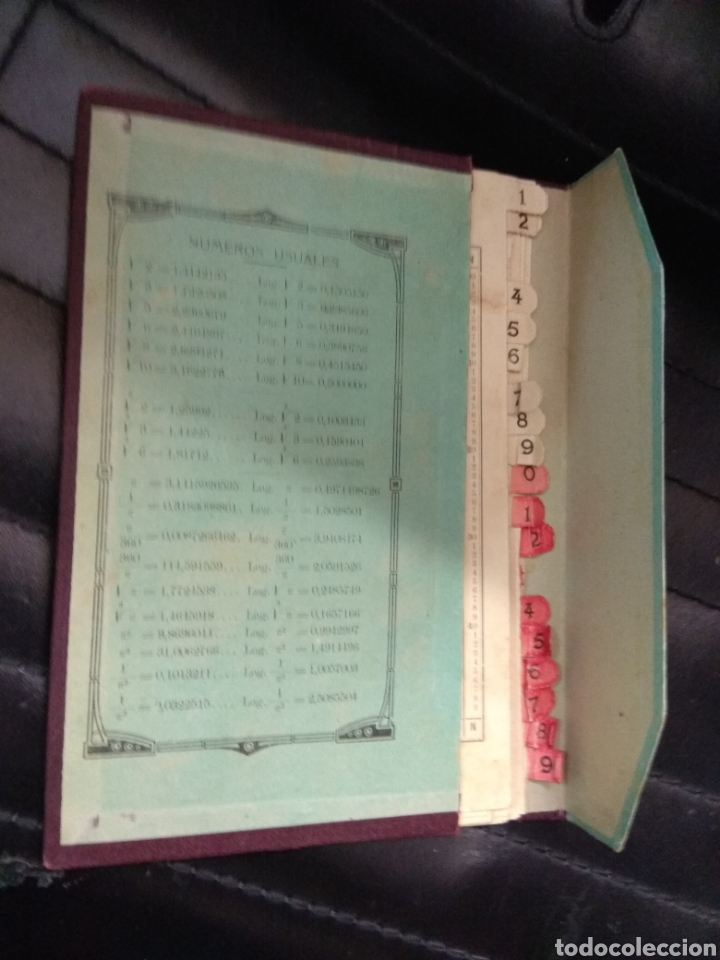 Libros antiguos: TABLAS DE LOGARITMOS. JUAN Y BLANQUER, D. J. 1912 - Foto 3