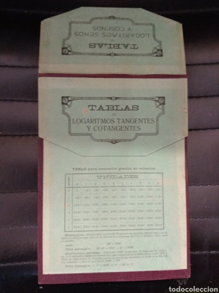 Libros antiguos: TABLAS DE LOGARITMOS. JUAN Y BLANQUER, D. J. 1912 - Foto 4