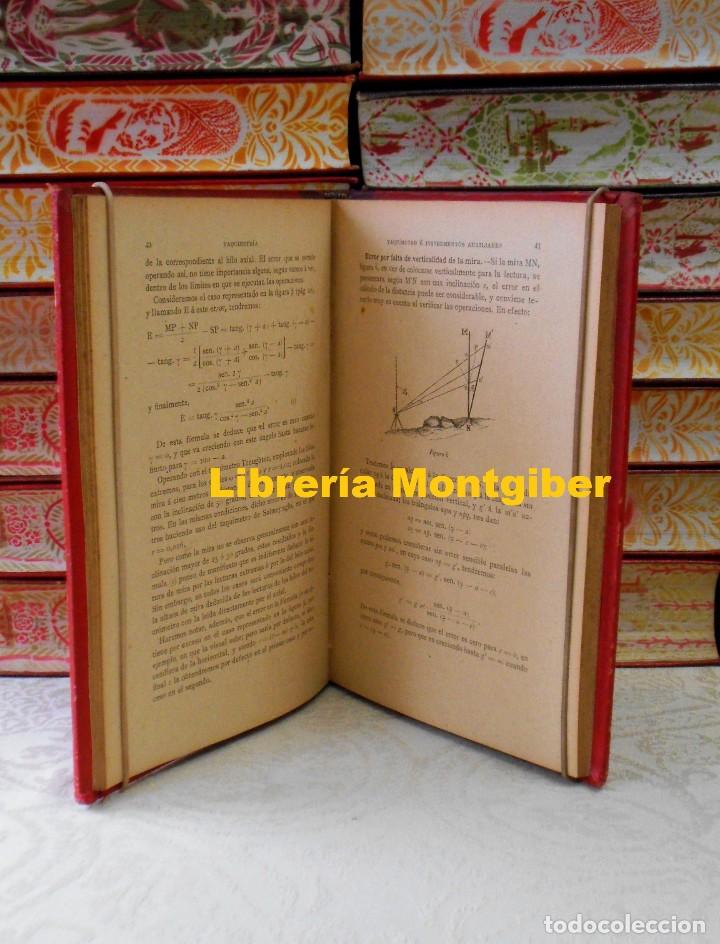 Libros antiguos: TRATADO DE TAQUIMETRIA .   Autor :  Barcena, Leoncio de la - Foto 6