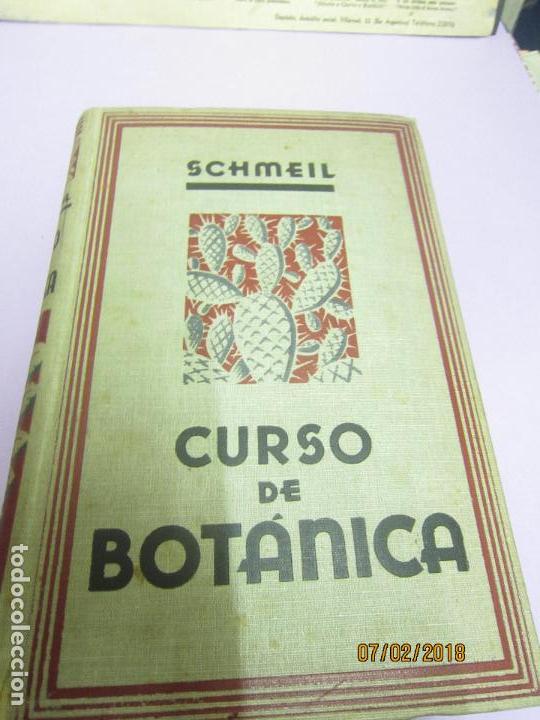 Libros antiguos: SCHMEIL. OTTO, DR, CURSO DE BOT&Aacute;NICA - Foto 1