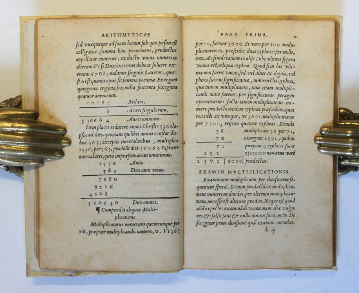Libros antiguos: ARITHMETICAE PRACTICAE METHODUS FACILIS PER GEMMAM FRISIUM, MEDICUM AC MATHEMATICUM. HUC ACCESSERUNT - Foto 3